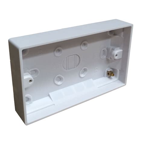 electric socket back box|double socket single back box.